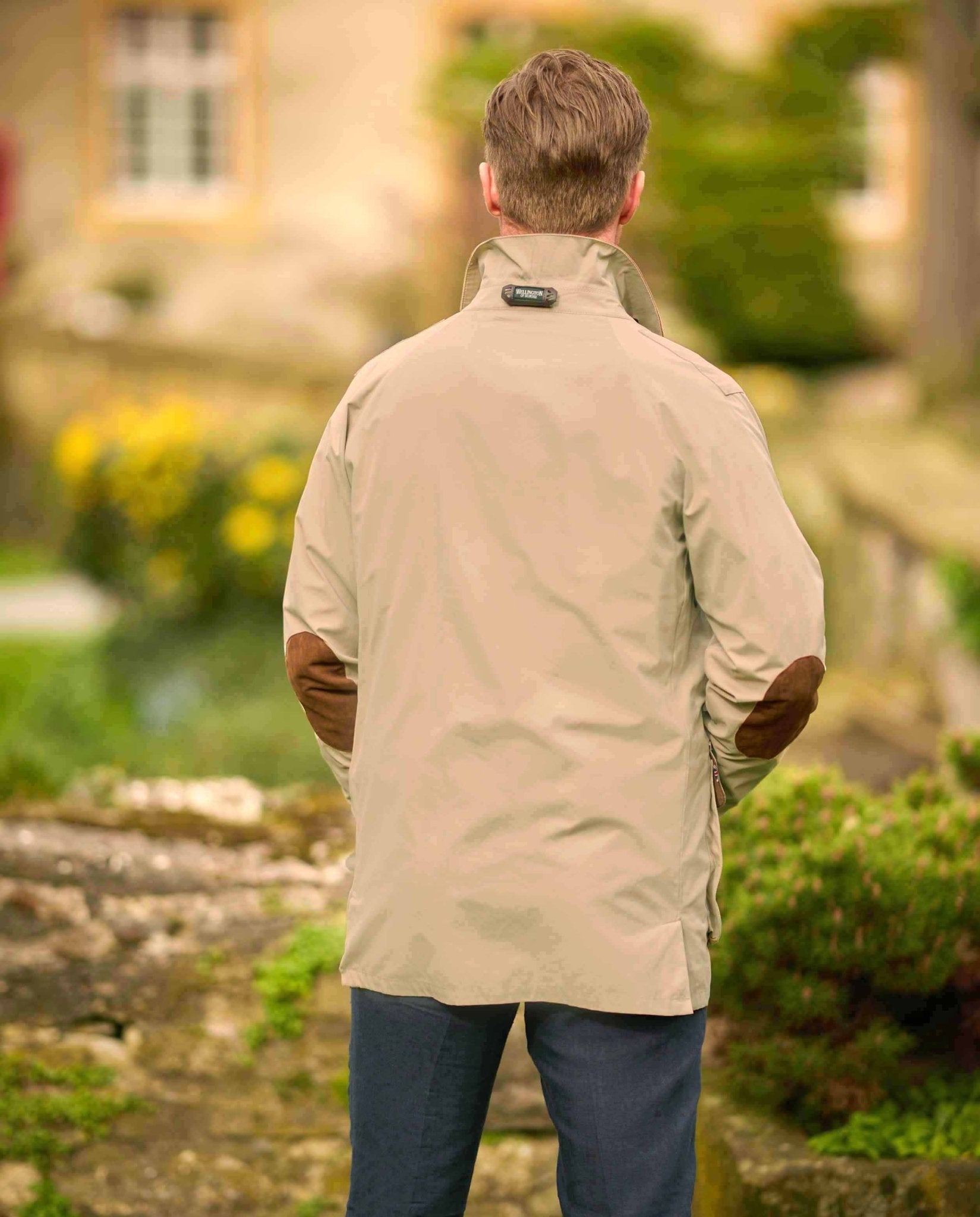 Herren Countryjacke ''Glenfield II'' in beige - Wellington of Bilmore
