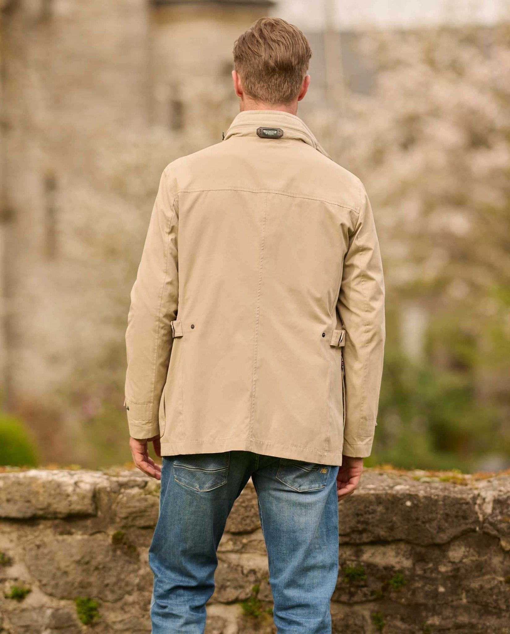 Herren Fieldjacket ''Renfield'' in sand - Wellington of Bilmore