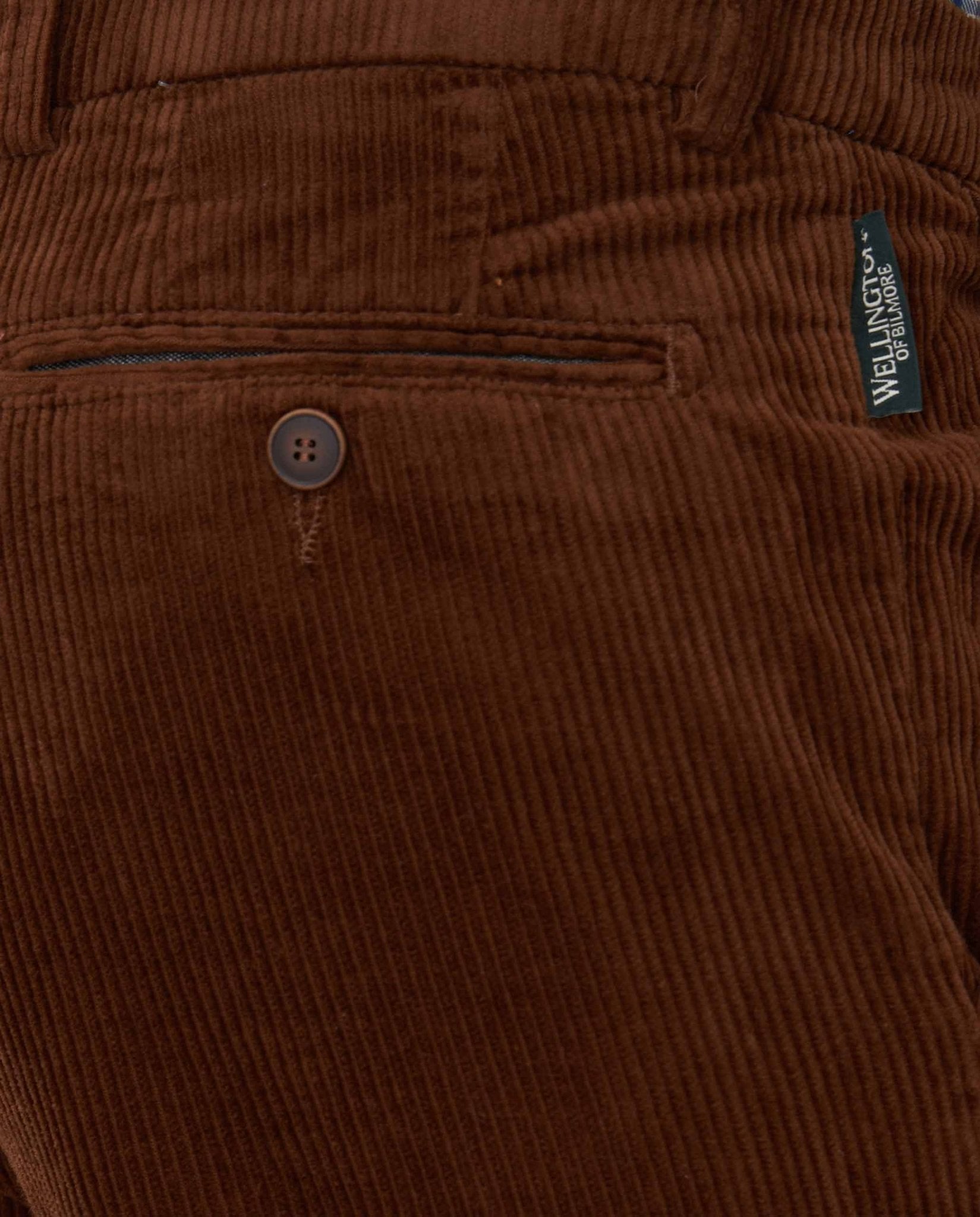 Herren Genua Cordhose ''Mr. Bradley'' in braun - Wellington of Bilmore