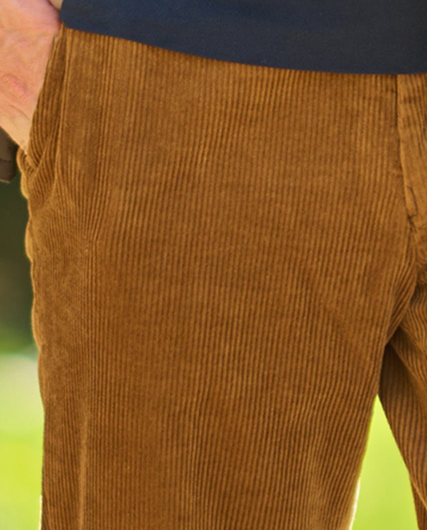 Herren Genua Cordhose ''Mr. Bradley'' in messing - Wellington of Bilmore