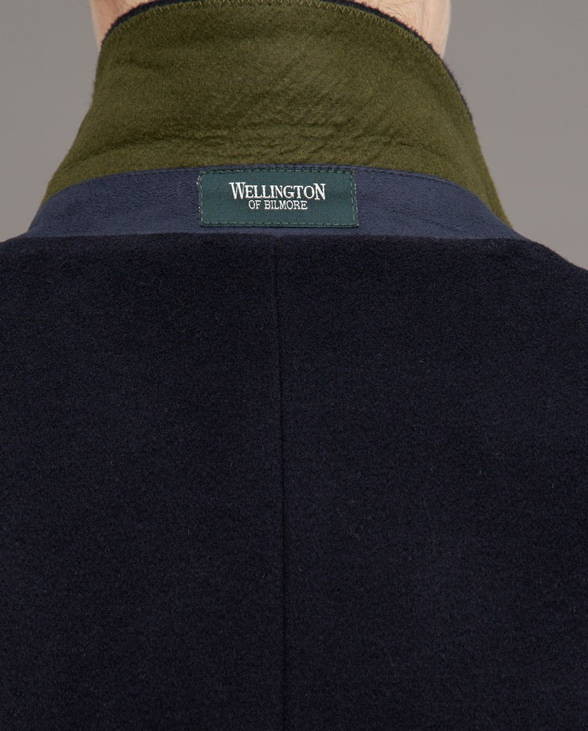 Klassischer Damenmantel "Emilia" in navy - Wellington of Bilmore