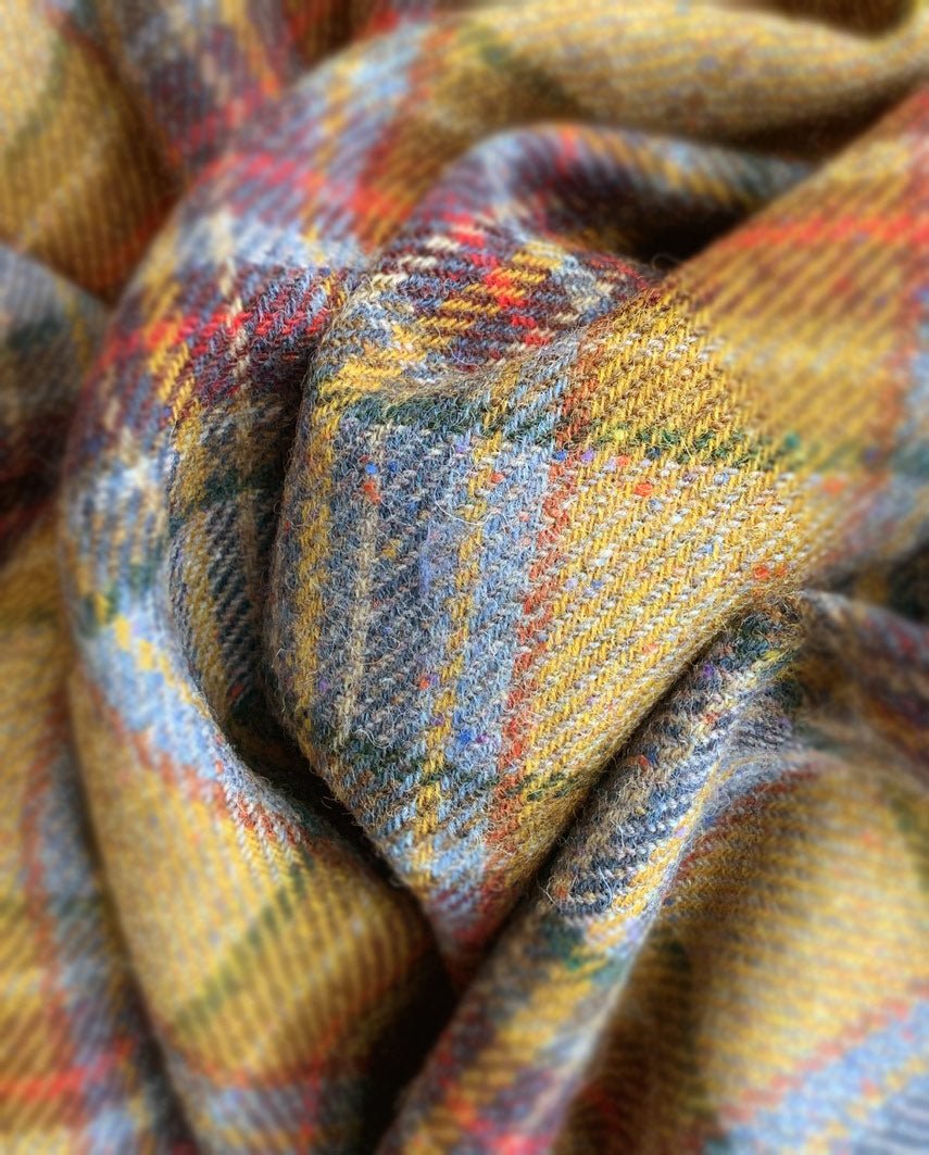 Magee Tweed Weste ''Lea'' in multicolor Check - Wellington of Bilmore