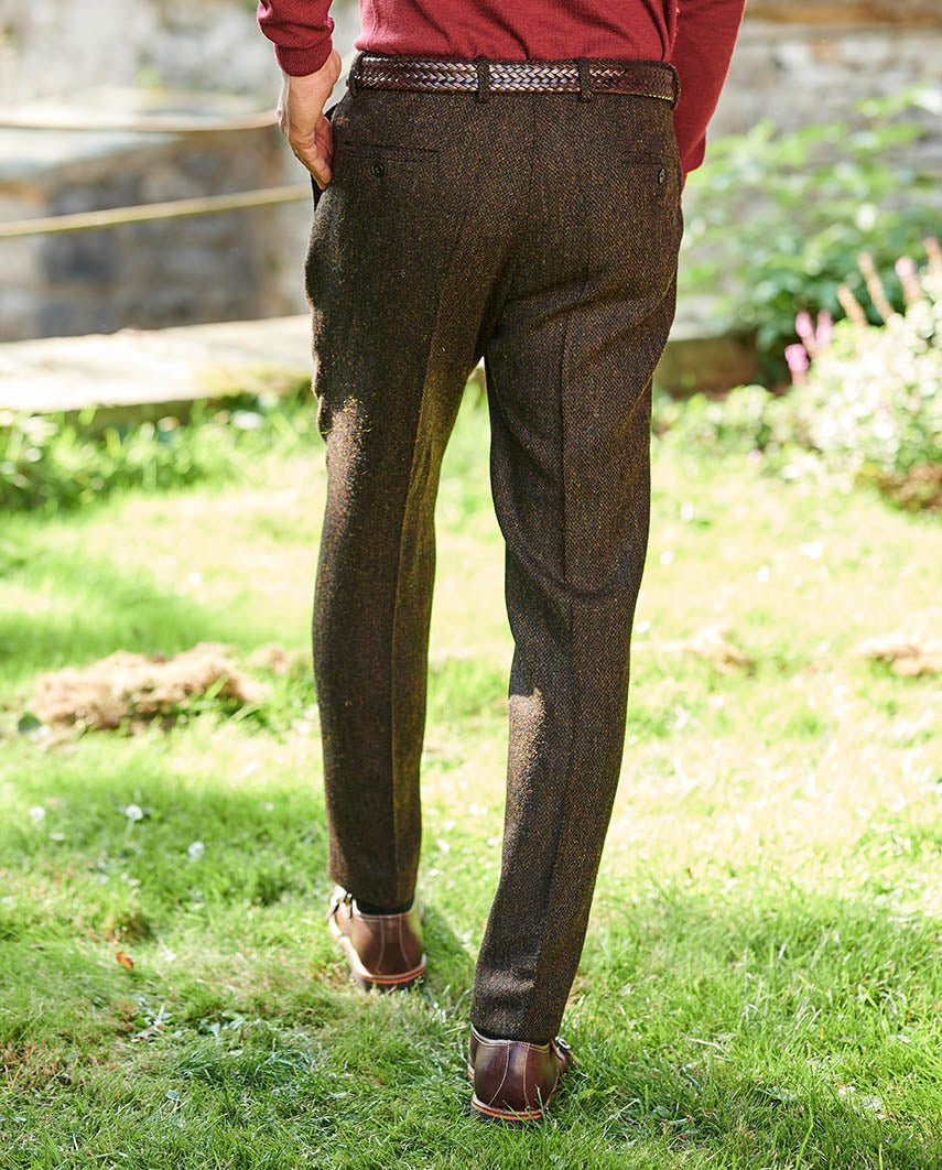 Mr. Miller - Harris Tweed Hose in Multicolor - Wellington of Bilmore