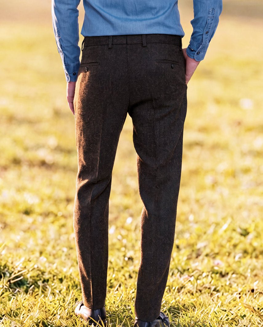 Mr. Miller - Harris Tweed Hose in Multicolor - Wellington of Bilmore
