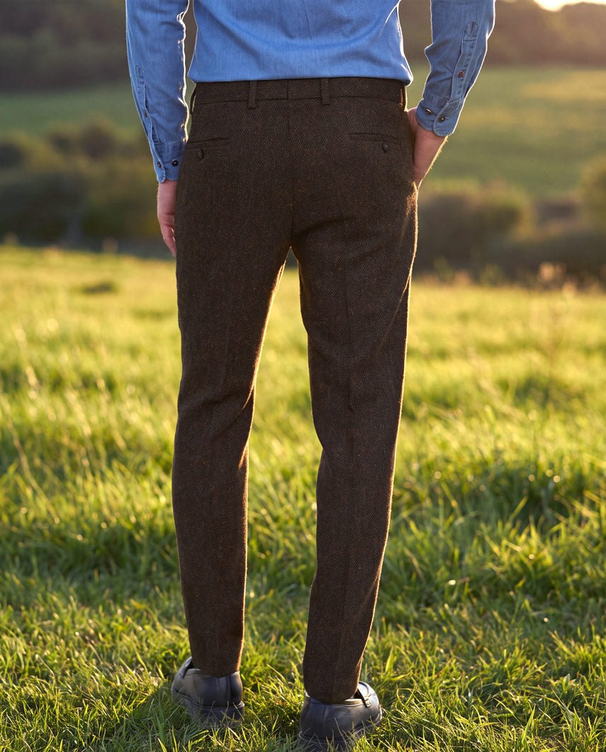 Mr. Miller - Harris Tweed Hose in Multicolor - Wellington of Bilmore