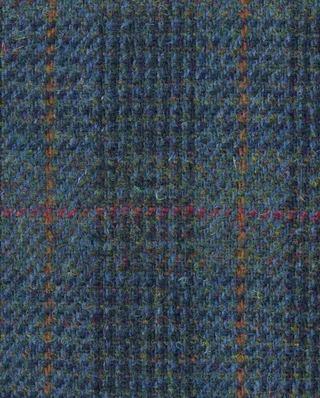 Detailansicht eines Stoffes-2233-615-mutli-blue Tweedjpg