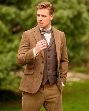 Harris tweed jacket &#039;&#039;London&#039;&#039;, multicolor rust I Wellington of Bilmore